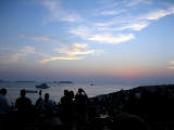 Sonnenuntergang beim Cafe del Mar Ibiza von Eduardo Pitt